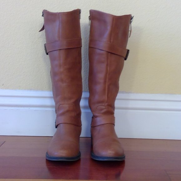 steve madden lucca tall leather boot